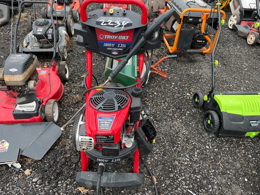 Troy-Bilt 2800PSI Gas Pressure Washer