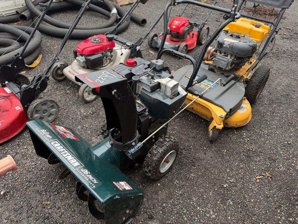 Craftsman 26” Gas Snow Blower