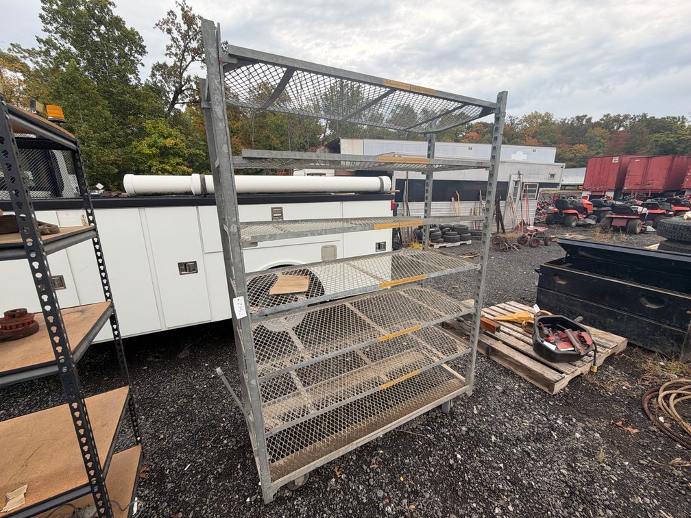 Metal Shelving Unit