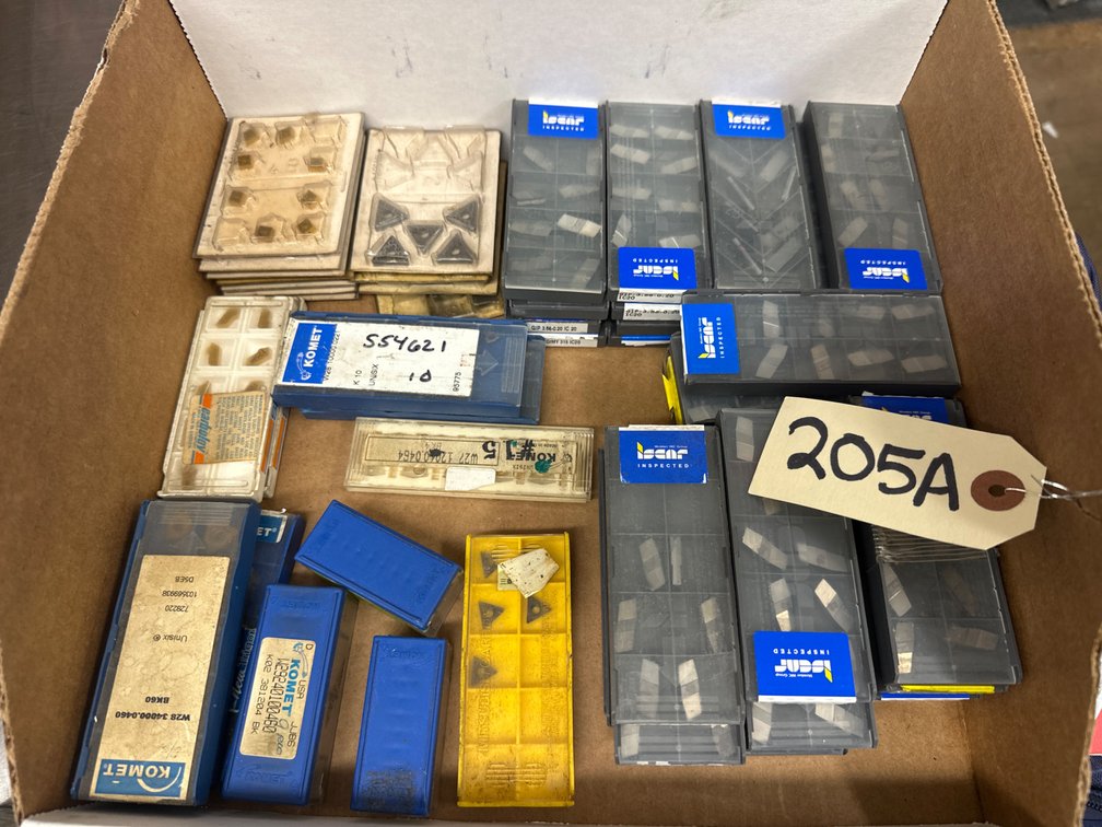 Box of Carbide Inserts
