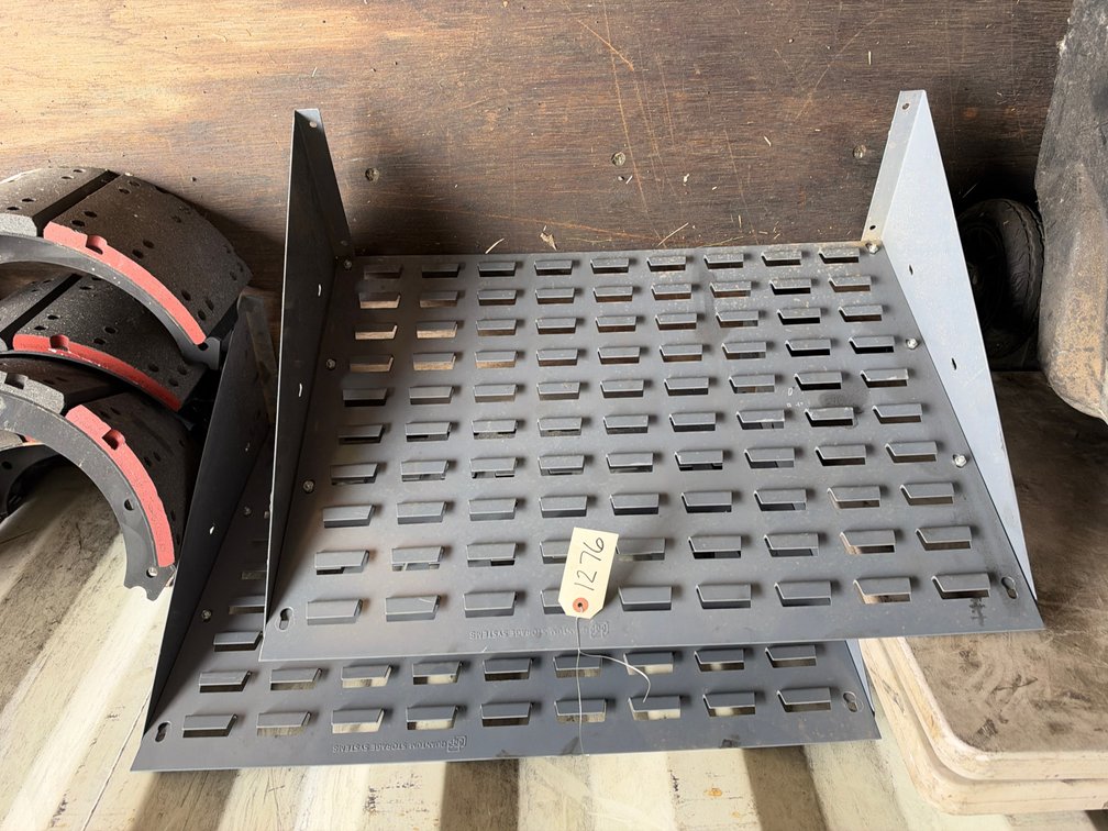 (2) Louvered Bench Racks