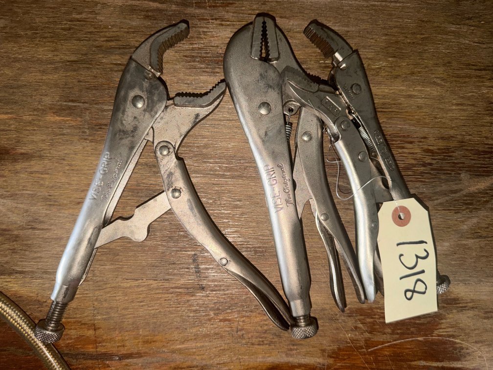 (3) Vise Grips
