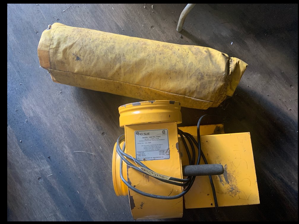 Pelsue Air Blower & Flexible Utility Duct