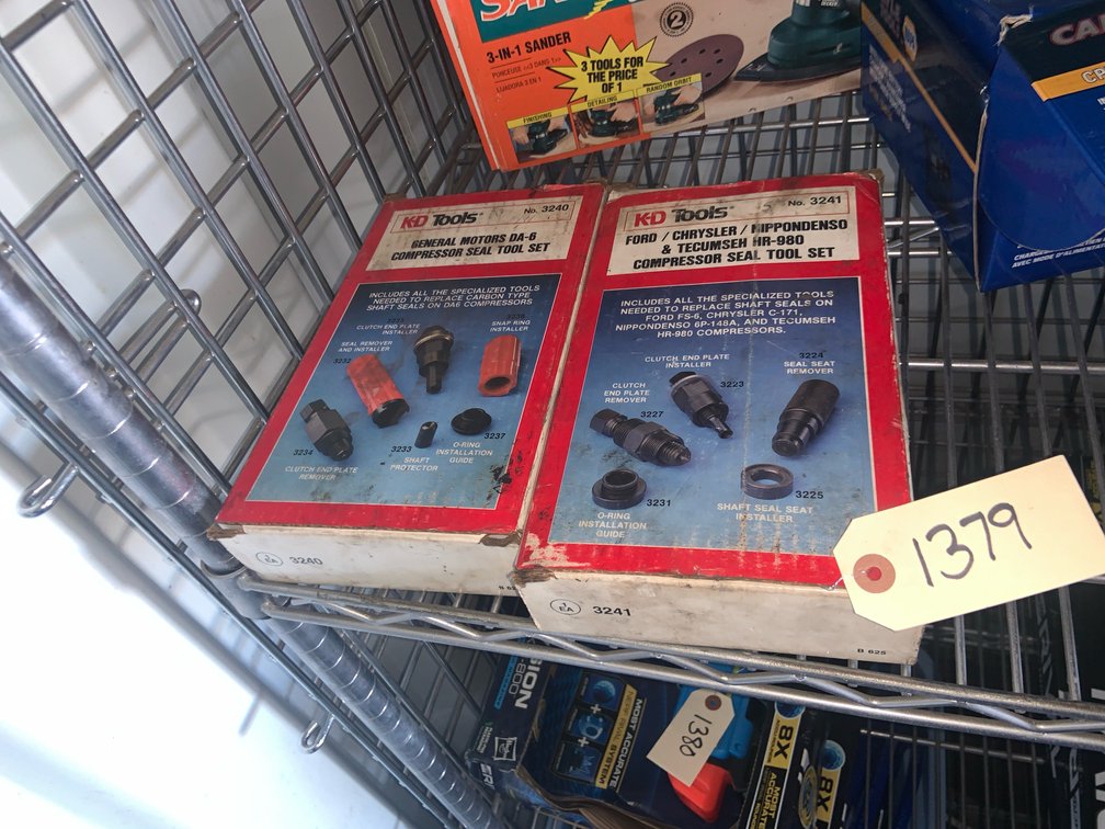 (2) Compressor Seal Tool Sets