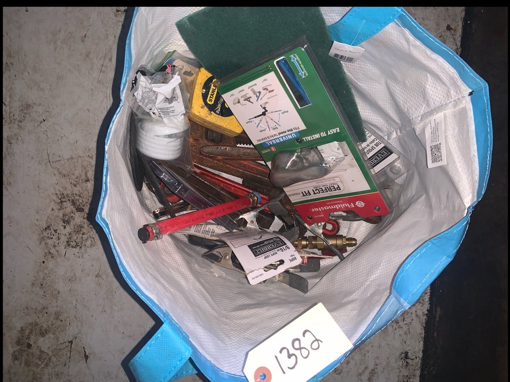 Spring Clamps, Toilet Lever, Pipe Wrenches, Tape Measure