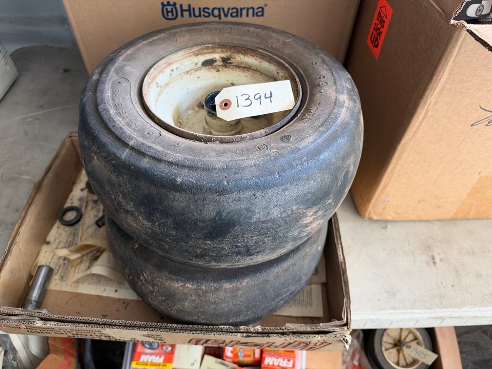 (2) Lawnmower Tires
