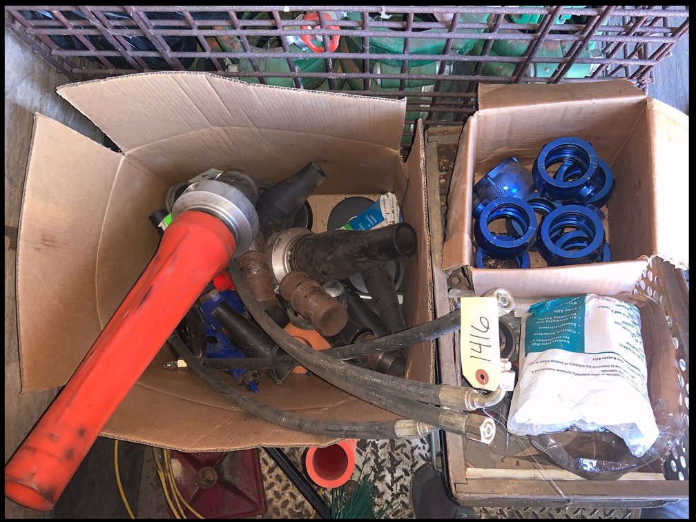 Roller Pumps, Unions, Pipe Fittings, Concrete Funnel