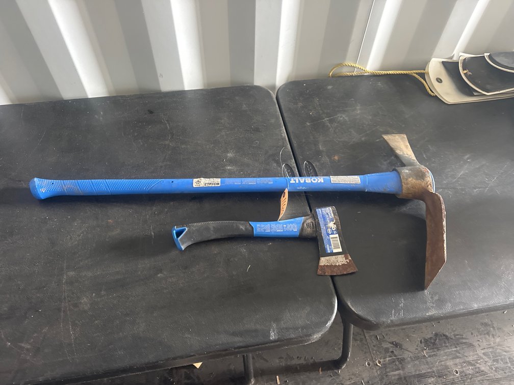 Kobalt 5Lb Pick Axe & Hatchet