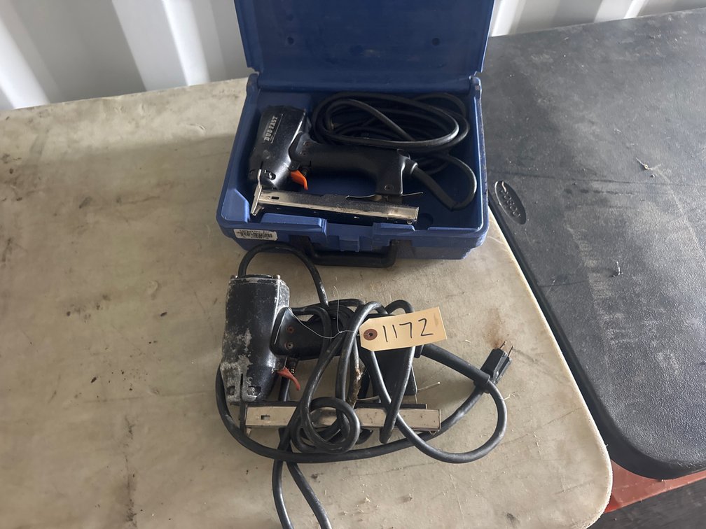 (2) Electric Staplers