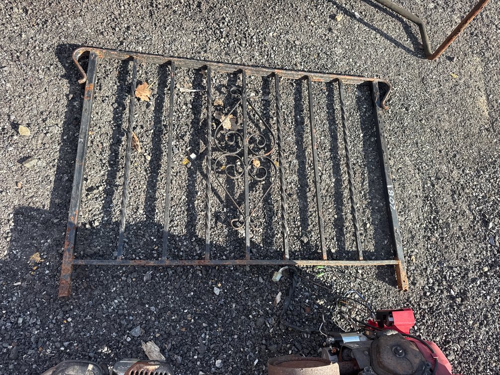Wrought Iron Fence Piece