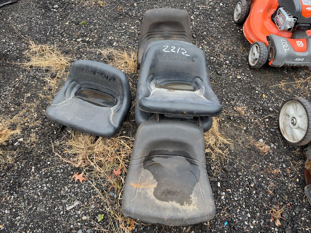 (5) Mower Seats