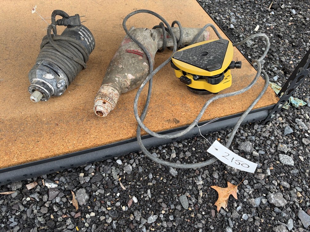Rotozip, Electric Drill, Surveying Tribrach