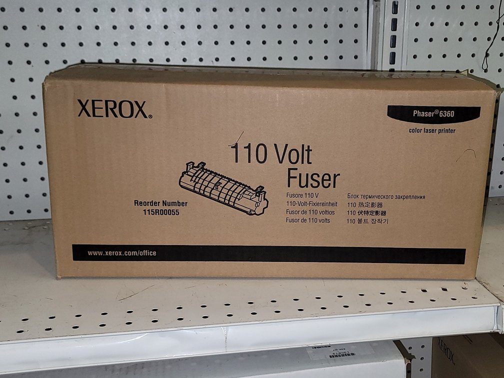 (2)  Xerox 110 Volt Fuser