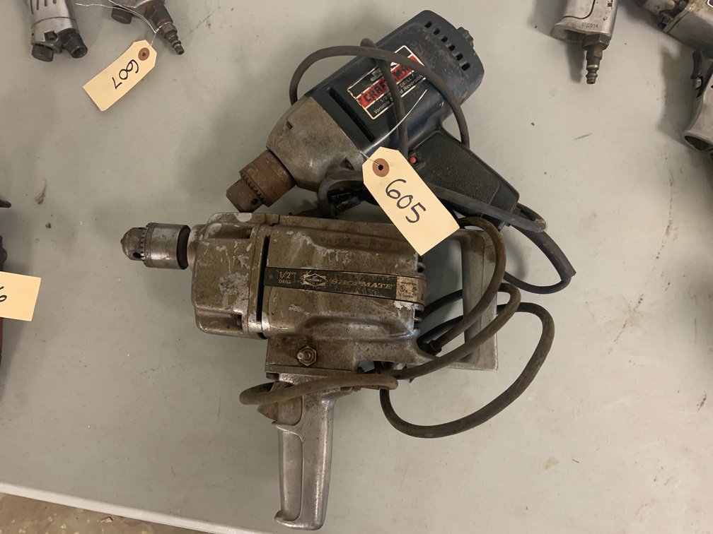 (2) Electric Drills