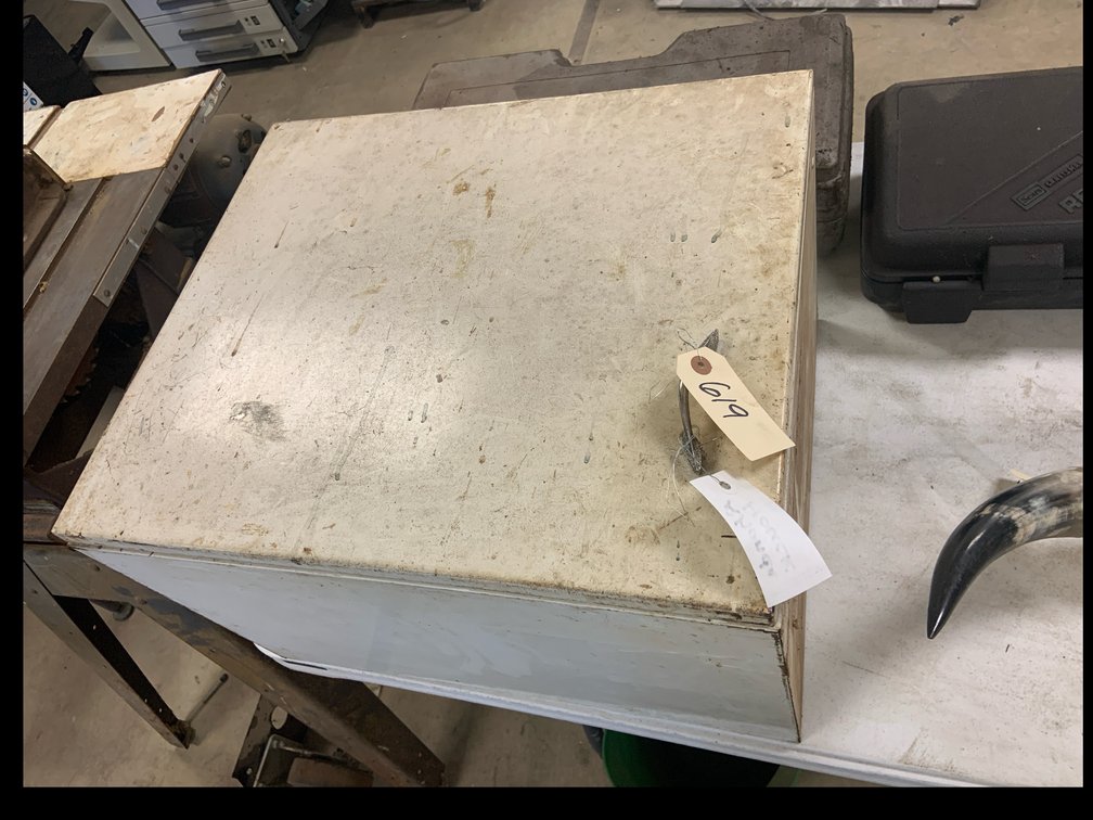 Cabinet With Saw Blades
