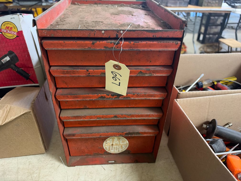 Tool Organizer With Contents