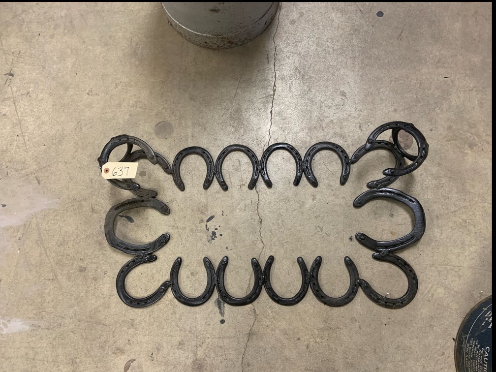 Horseshoe Rack