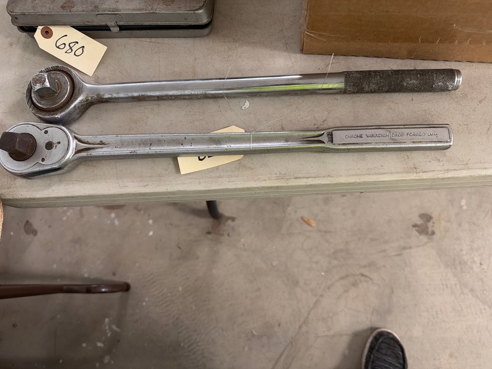 (2) 1” Ratchets