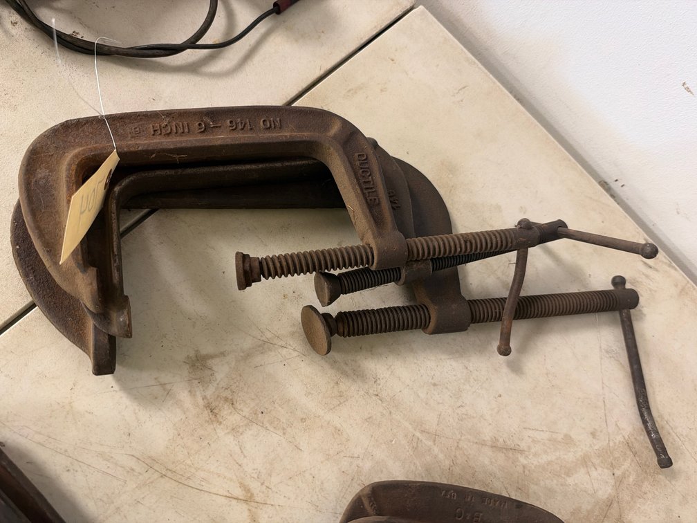 (3) C-Clamps