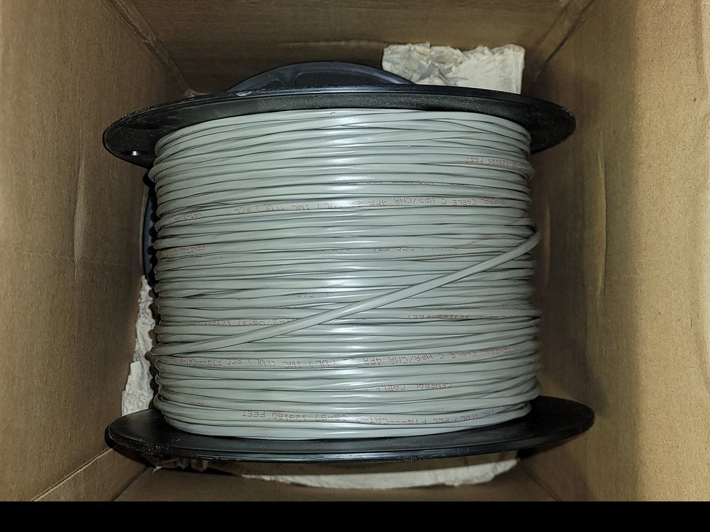 (4) Spools of Communication Wire
