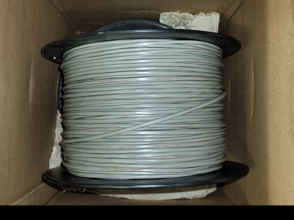 (4) Spools of Communication Wire