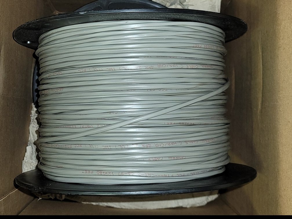 (4) Spools of Communication Wire