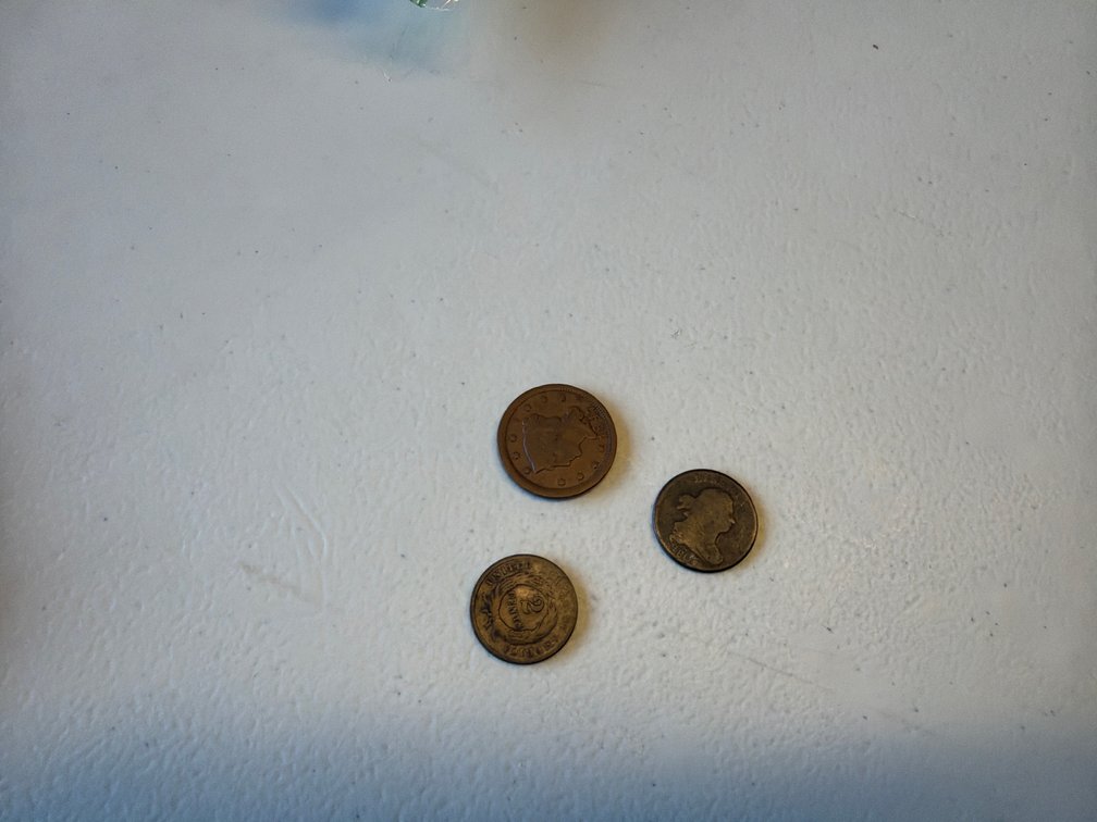 1847 1 Cent, 1864 2 Cent, 1805 1/2 Cent