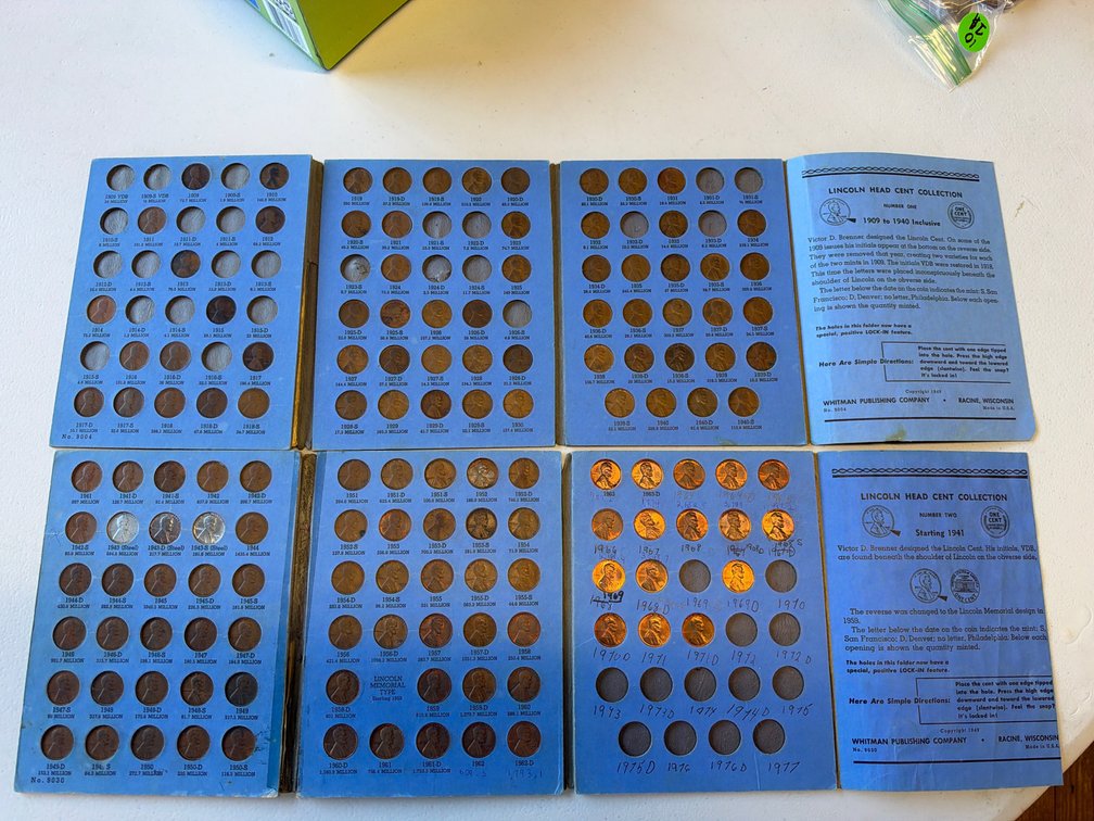 Lincoln Head Cent Collection