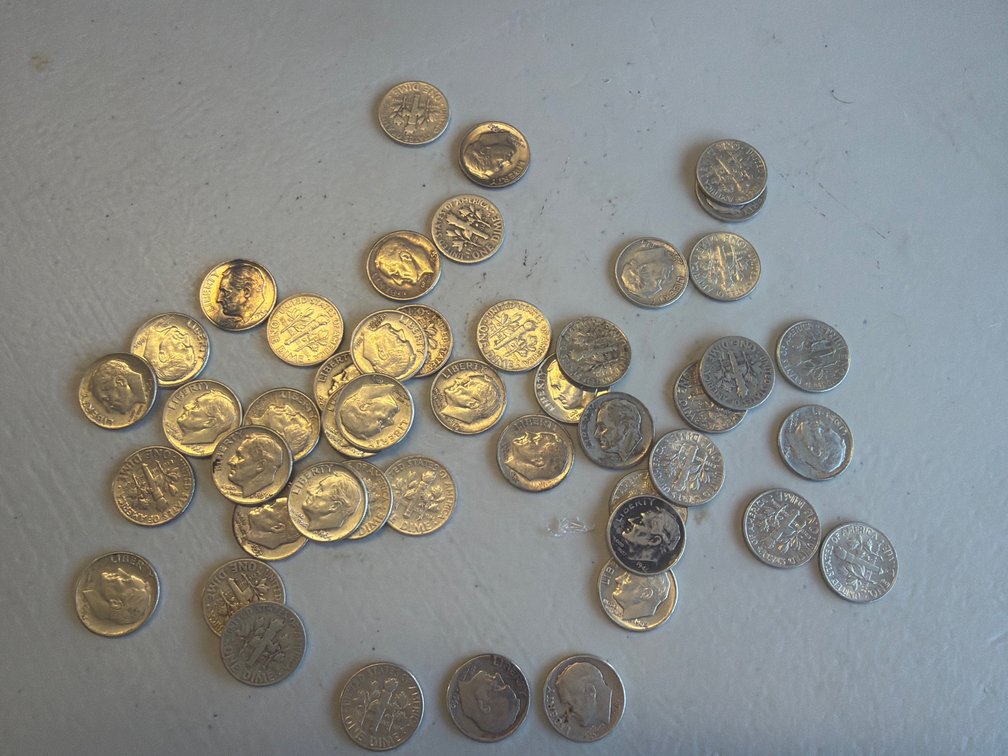 (47) Pre 1964 Dimes