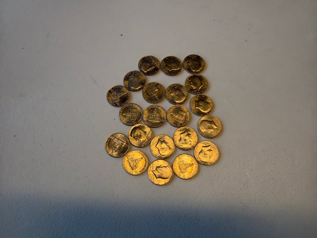(20) 1776-1976 Half Dollars