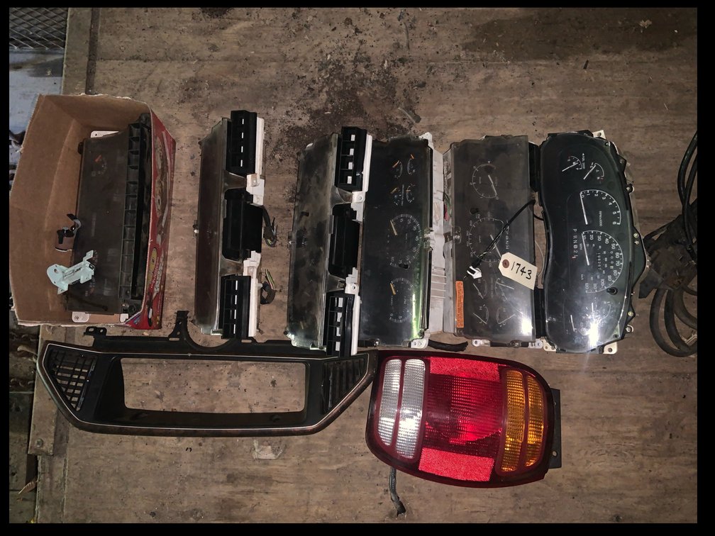 1980-90s Instrument Clusters