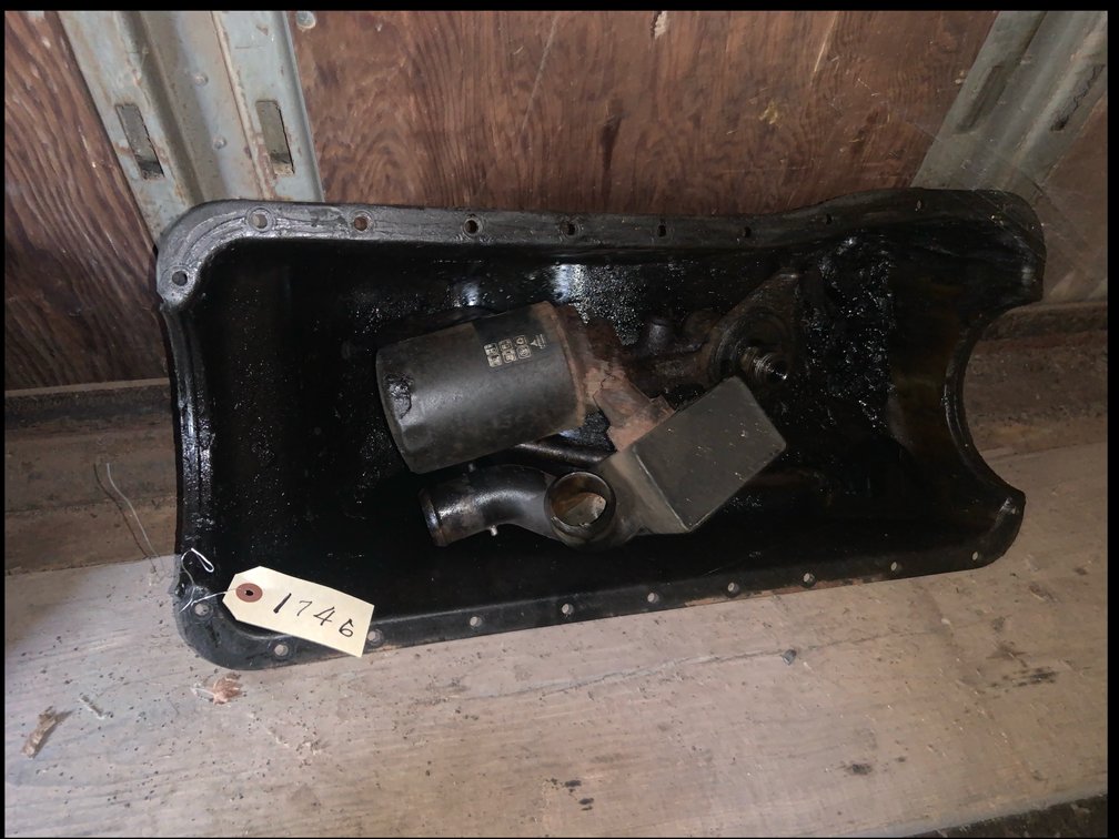Oil Cooler, Filter Mount, Oil Pan
