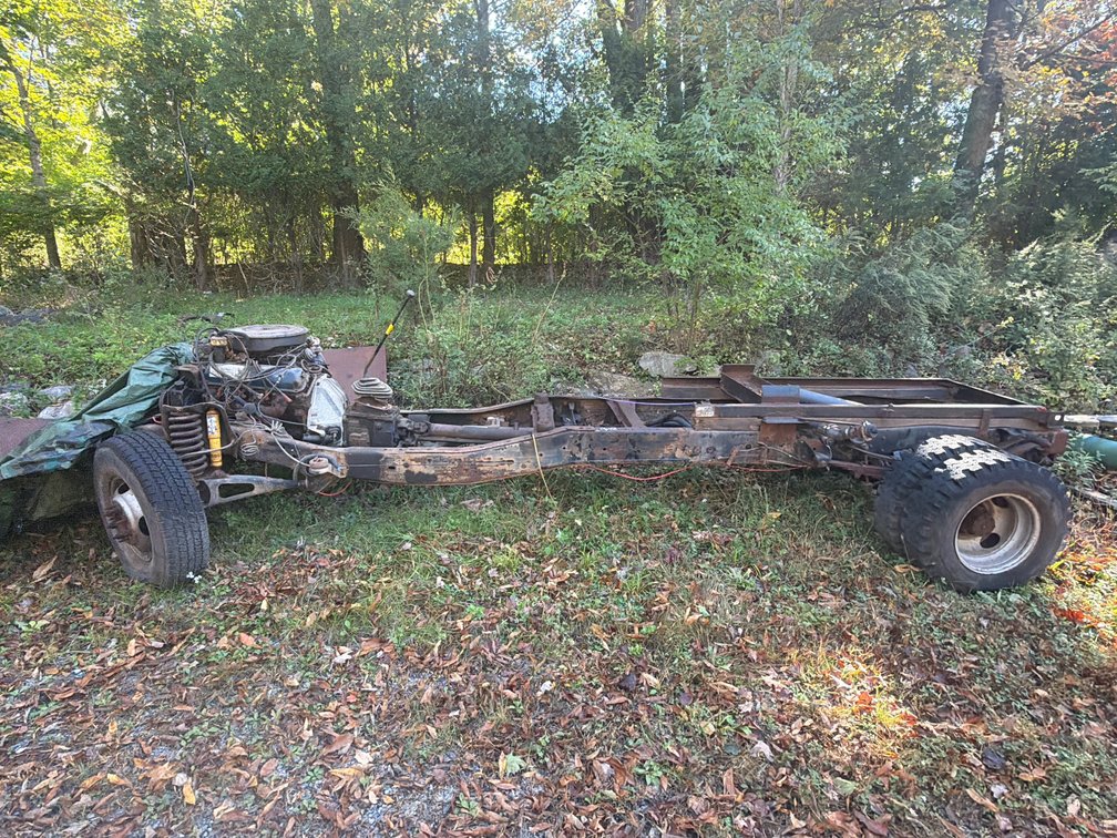 1996 Ford F350 Frame With Camper Motor