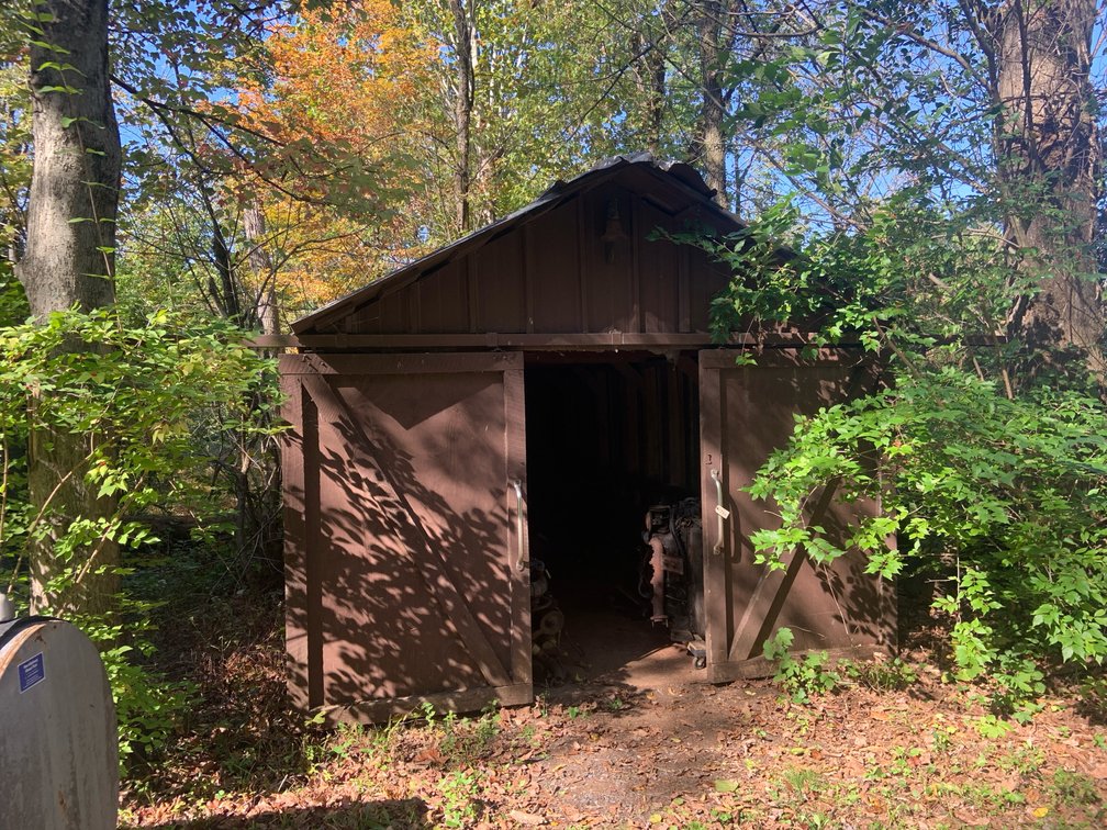 Tin Mobile Shed
