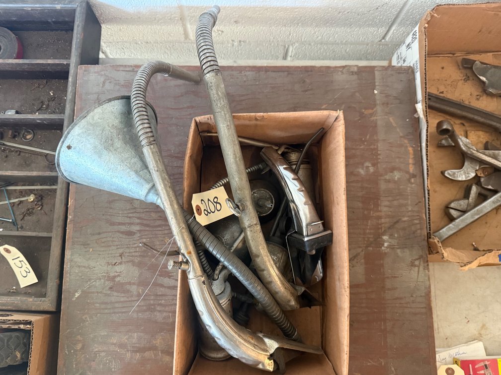 Vintage Automative Oil Pouring Tools