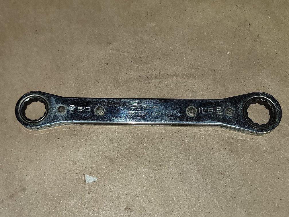 Snap-On Ratchet Box-End Wrench