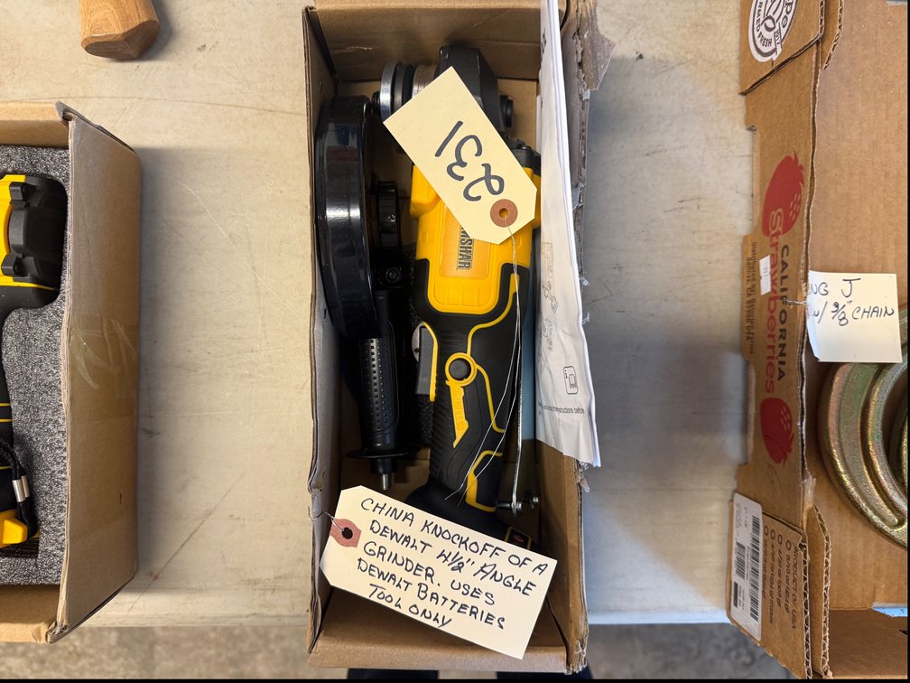 4 1/2” Angle Grinder
