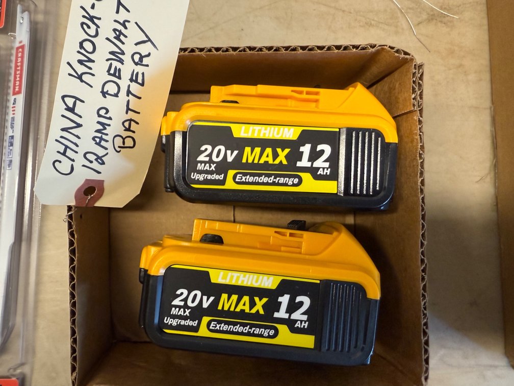 Knock-Off Dewalt Batteries(2)