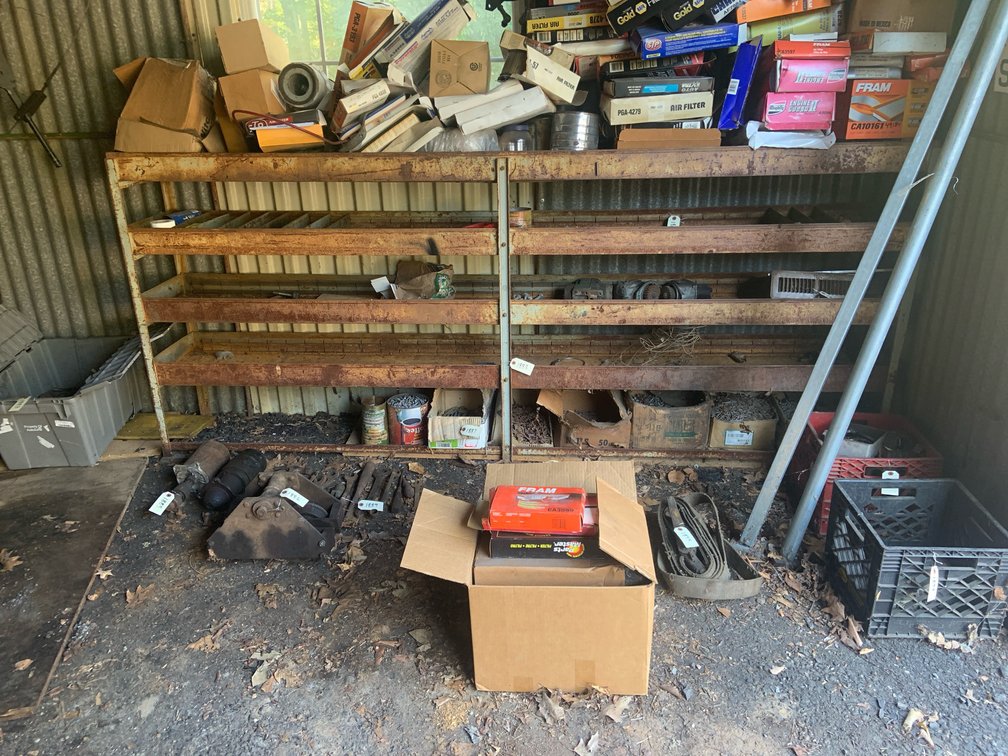 Metal Hardware Shelf