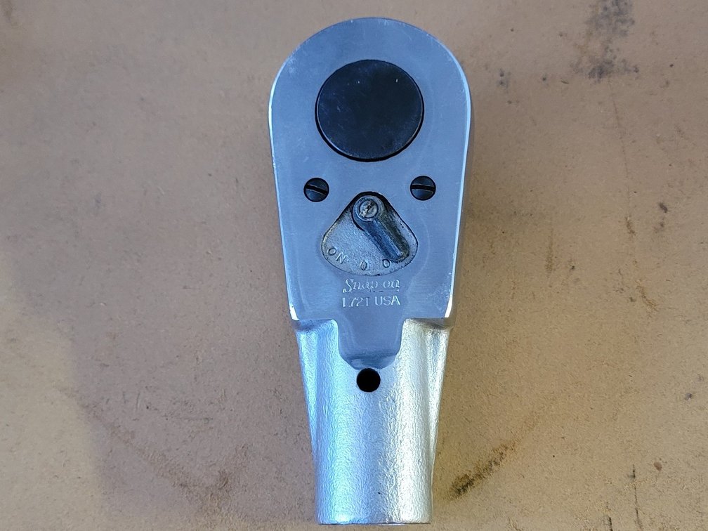 Snap-On Ratchet Head