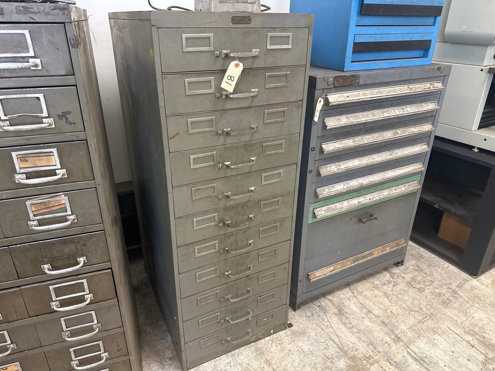 12-Drawer Tool Cabinet