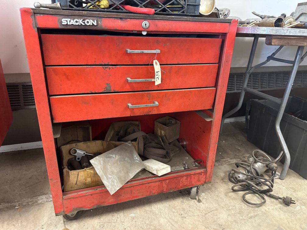 Stack-On 3-Drawer Portable Tool Cart