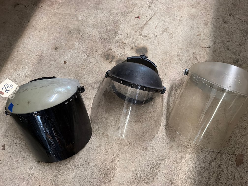 (3) Safety Face Shields