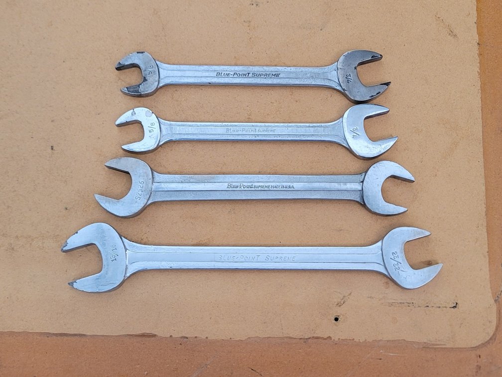 (4) Blue-Point Wrenches