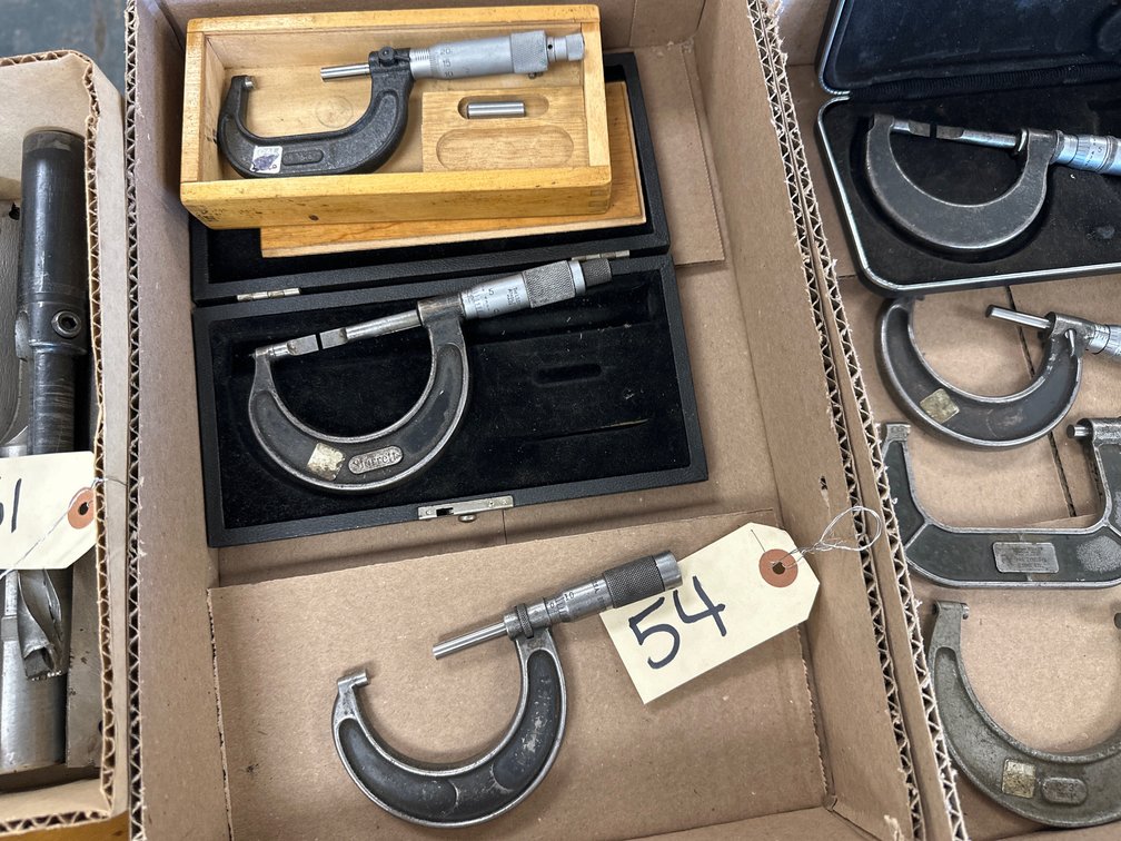 (3) Assorted Micrometers
