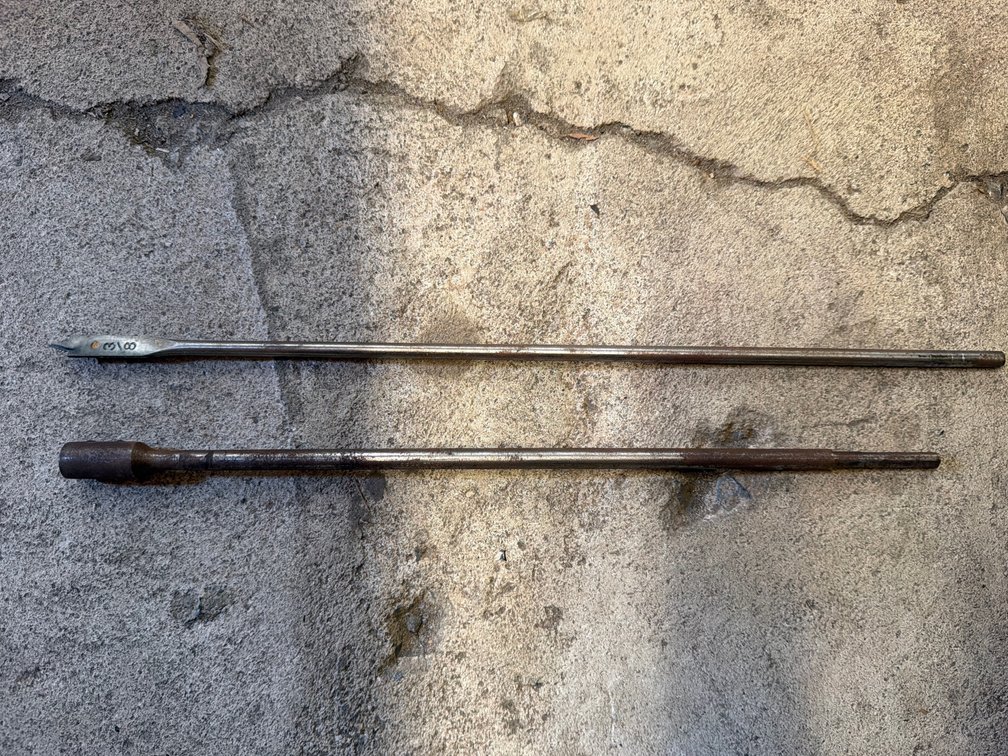 12” Power Bit Extension & Spade Bit