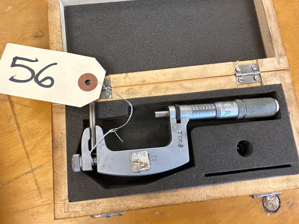 Starrett Anvil Micrometer