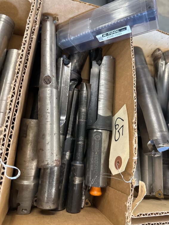 Approx. (12) Assorted Boring Bars & Tool Holders