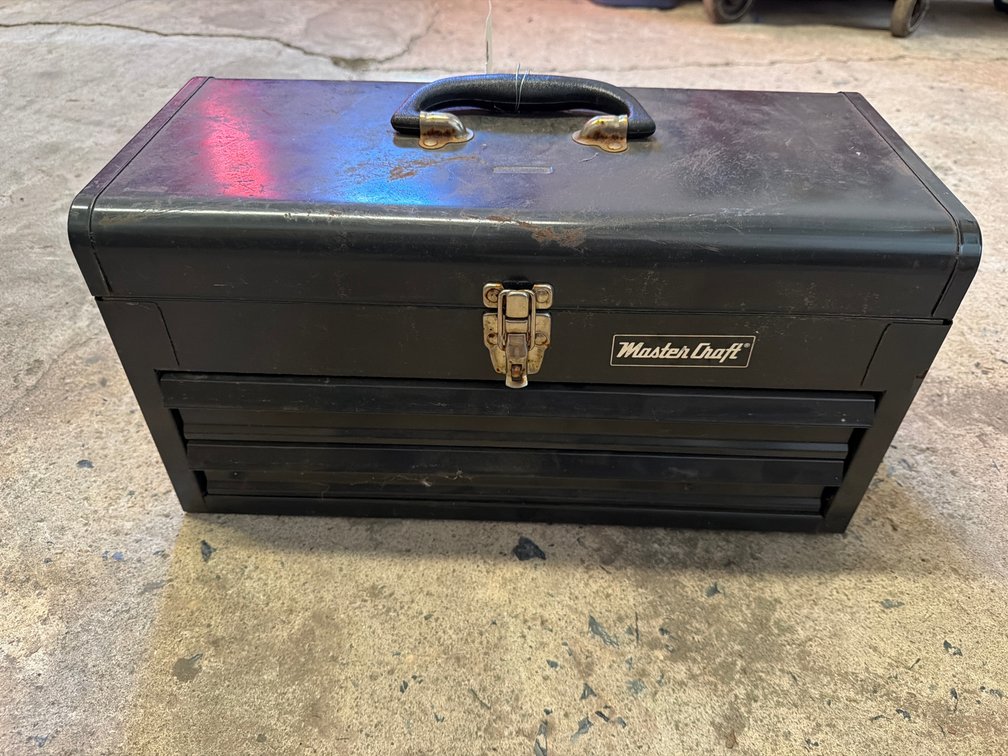 Master Craft Metal Toolbox