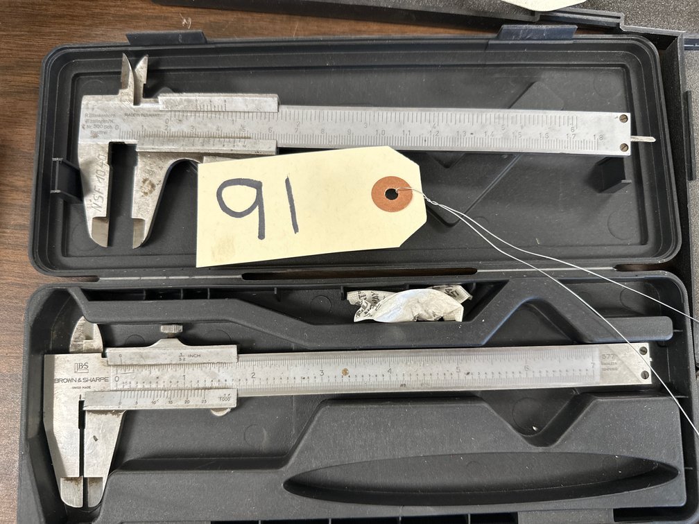 (2) Assorted Vernier Calipers